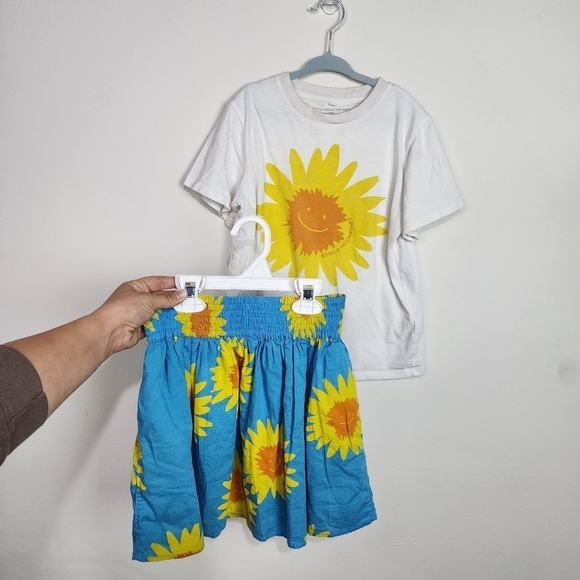 Stella McCartney sunflower skirt set - Picture 1 of 5